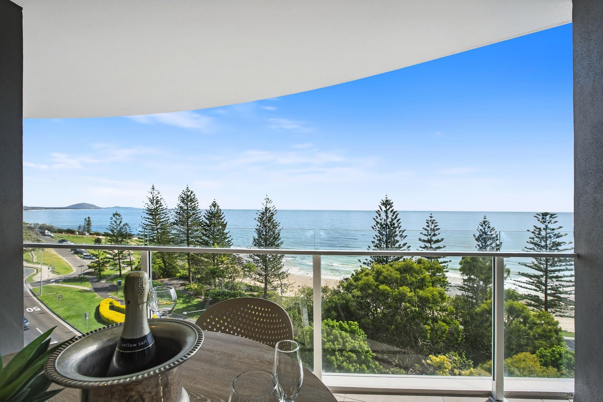 Breeze Mooloolaba, Ascend Hotel Collection Exterior photo View from a balcony